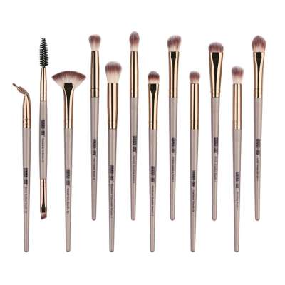 Factory direct sale MAANGE new 12 makeup brush set wish hot sale